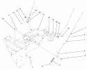 Linkage And Traction Assembly Diagram and Parts List for 28230 000000001-000999999 - 2000 Lawn Boy Snow Blower